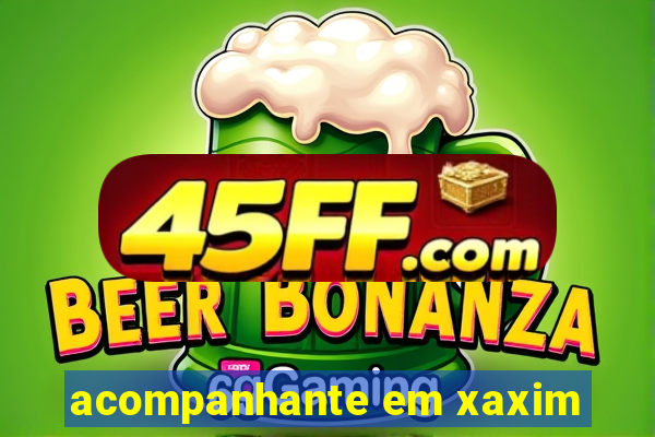 acompanhante em xaxim